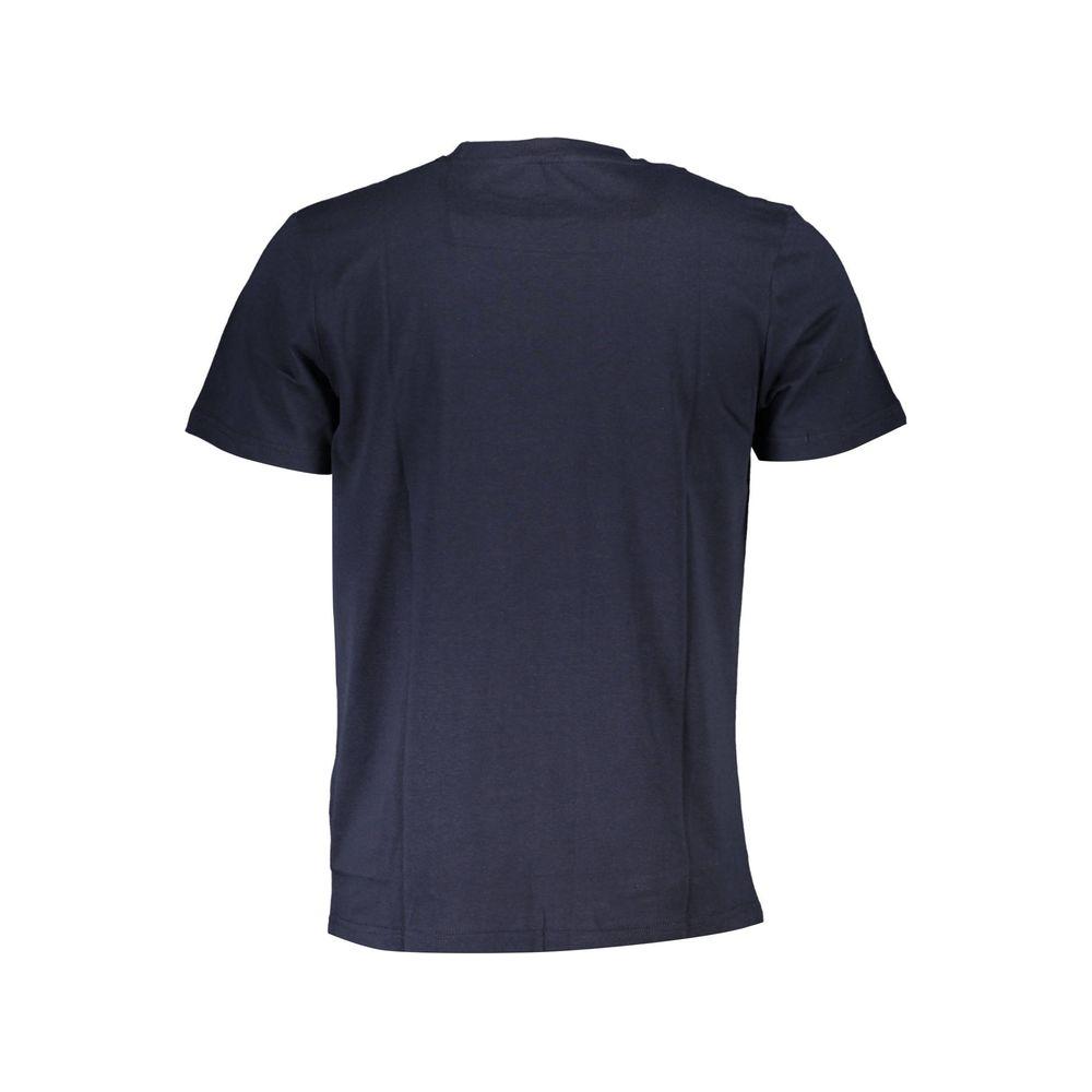 Cavalli Class Blue Cotton T-Shirt blue-cotton-t-shirt-53