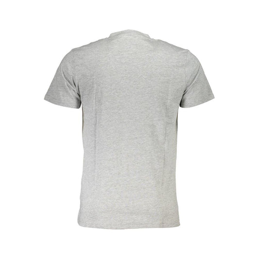 Cavalli Class Gray Cotton T-Shirt gray-cotton-t-shirt-4