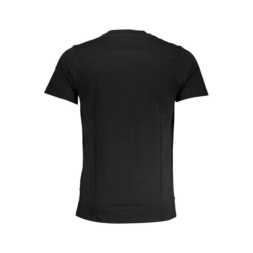 Cavalli Class Black Cotton T-Shirt black-cotton-t-shirt-100