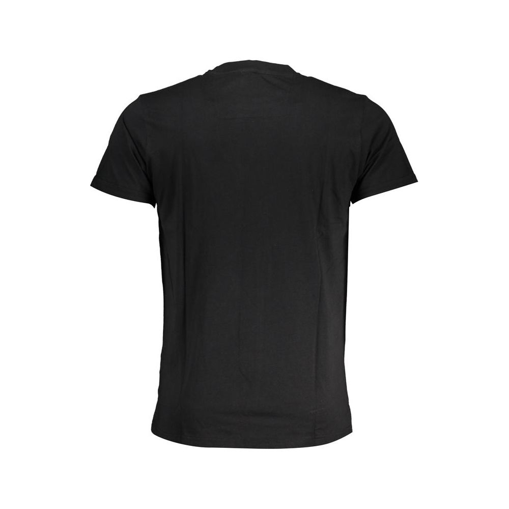 Cavalli Class Black Cotton T-Shirt black-cotton-t-shirt-108