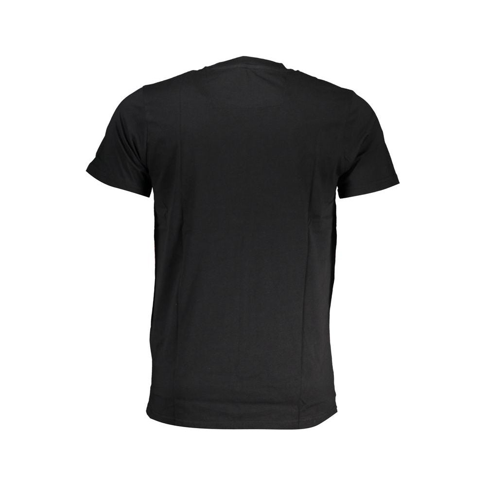 Cavalli Class Black Cotton T-Shirt black-cotton-t-shirt-109