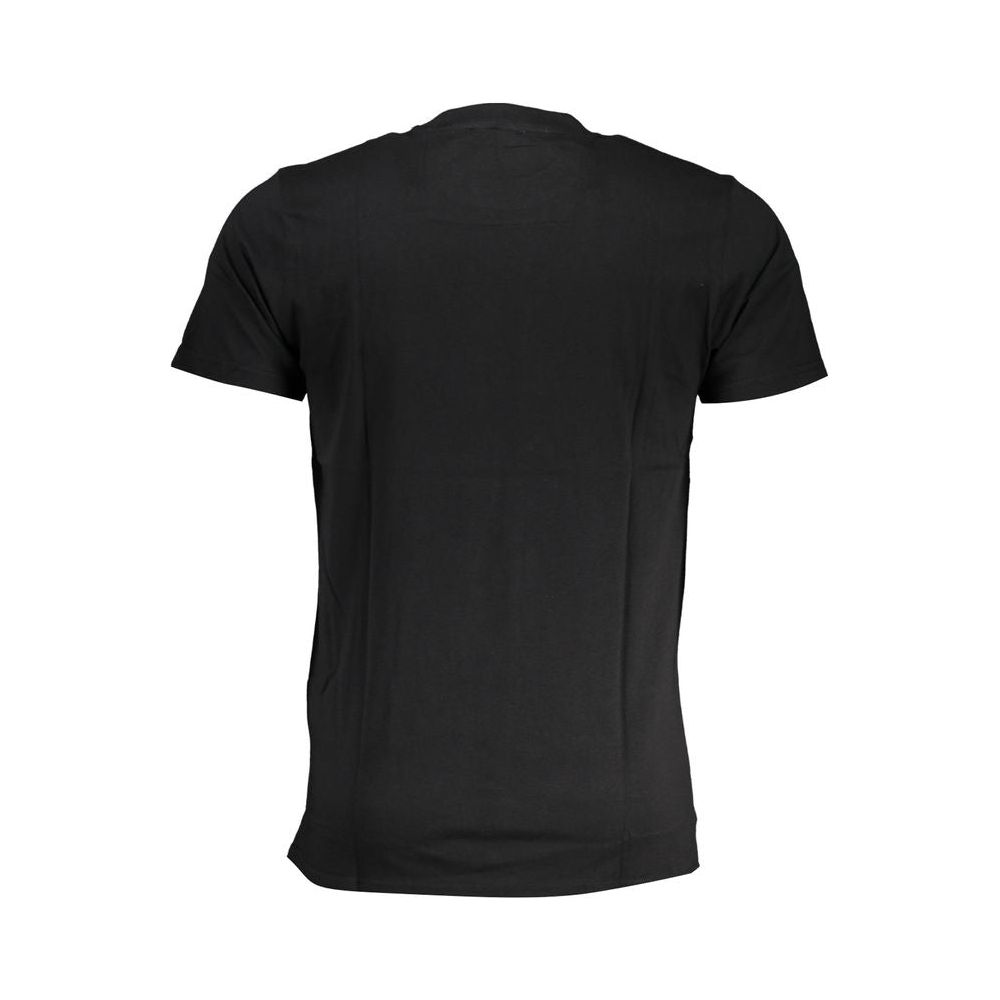 Cavalli Class Black Cotton T-Shirt black-cotton-t-shirt-110
