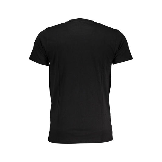 Cavalli Class Black Cotton T-Shirt black-cotton-t-shirt-111