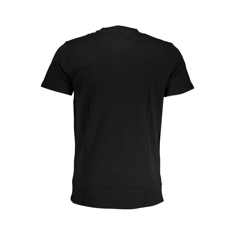 Cavalli Class Black Cotton T-Shirt black-cotton-t-shirt-113