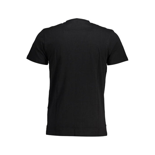 Cavalli Class Black Cotton T-Shirt black-cotton-t-shirt-107