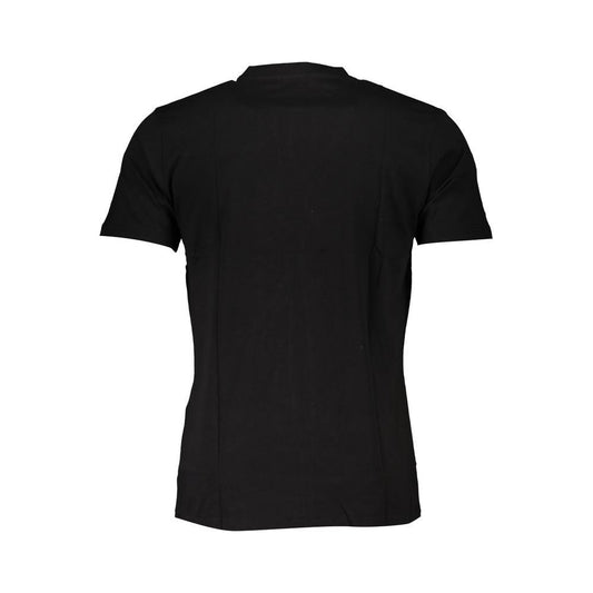 Cavalli Class Black Cotton T-Shirt black-cotton-t-shirt-83