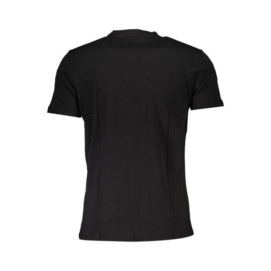 Cavalli Class Black Cotton T-Shirt black-cotton-t-shirt-80