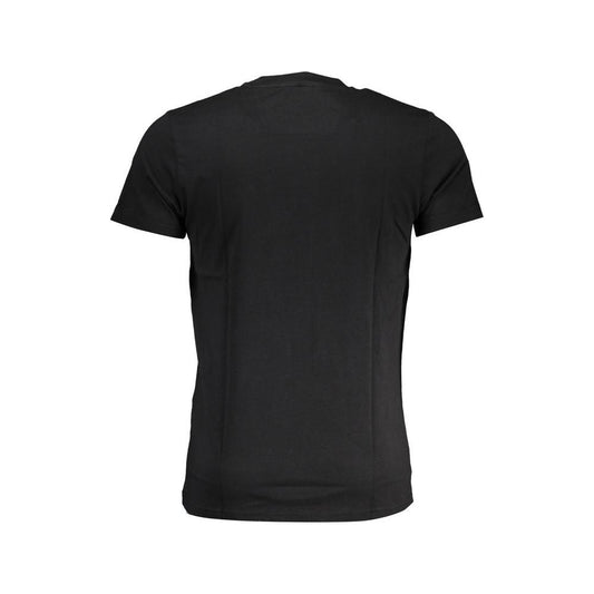 Cavalli Class Black Cotton T-Shirt black-cotton-t-shirt-99