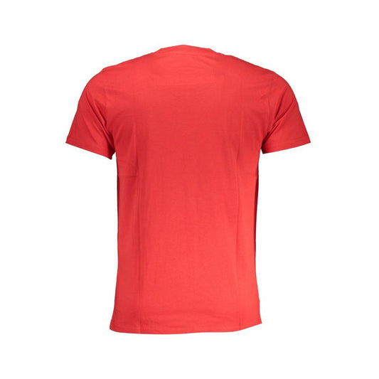 Cavalli Class Red Cotton T-Shirt red-cotton-t-shirt-56