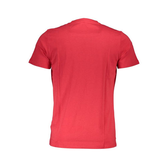 Cavalli Class Red Cotton T-Shirt red-cotton-t-shirt-29