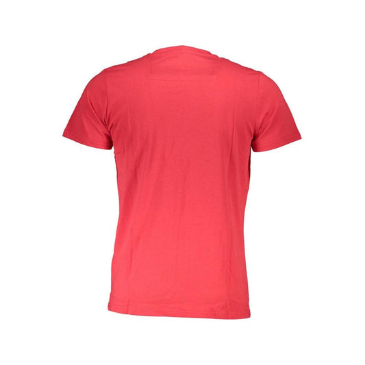 Cavalli Class Red Cotton T-Shirt red-cotton-t-shirt-40