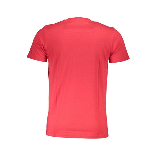 Cavalli Class Red Cotton T-Shirt red-cotton-t-shirt-33