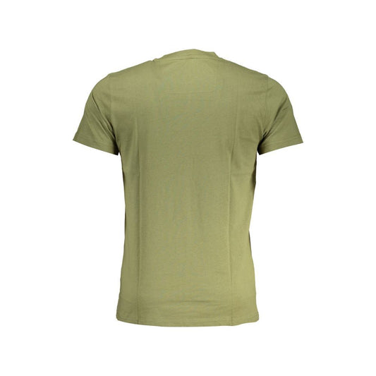 Cavalli Class Green Cotton T-Shirt green-cotton-t-shirt-70