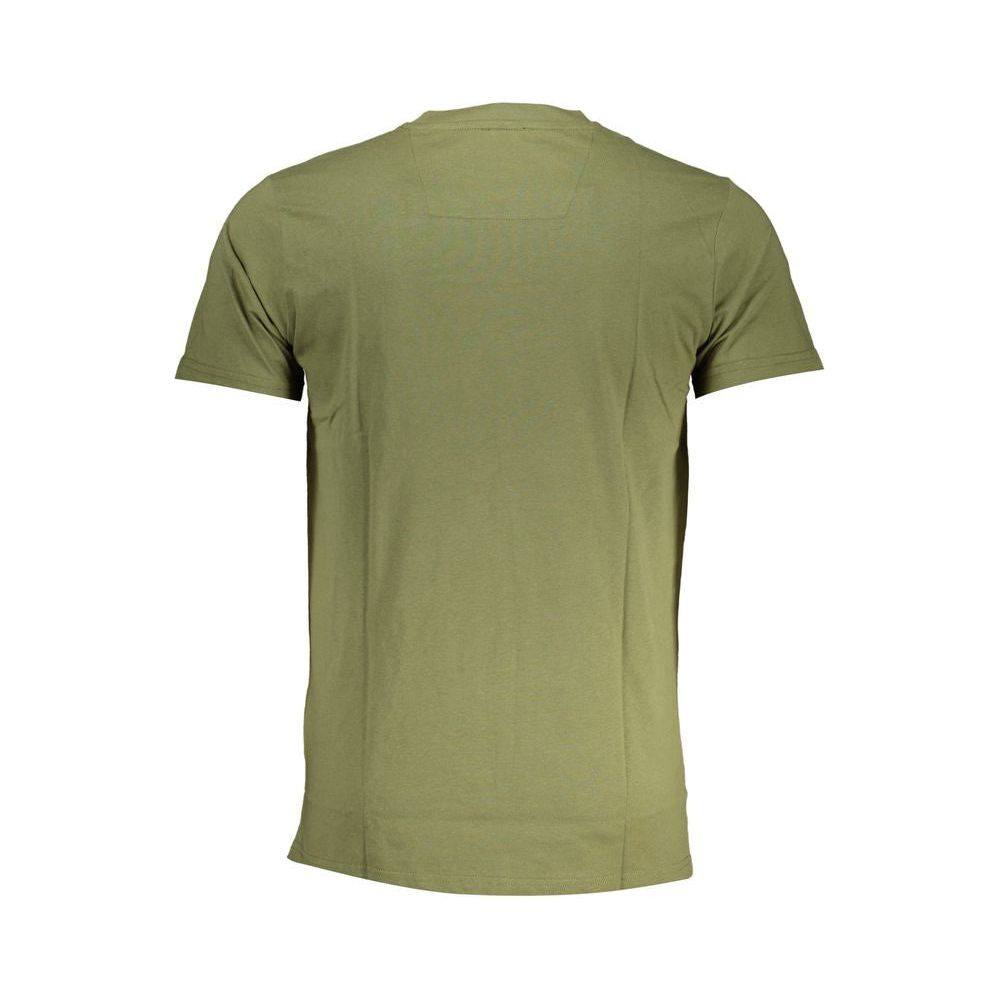 Cavalli Class Green Cotton T-Shirt green-cotton-t-shirt-76
