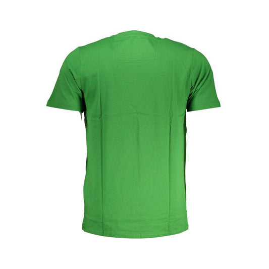 Cavalli Class Green Cotton T-Shirt green-cotton-t-shirt-85