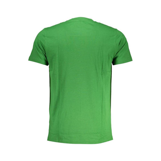 Cavalli Class Green Cotton T-Shirt green-cotton-t-shirt-66