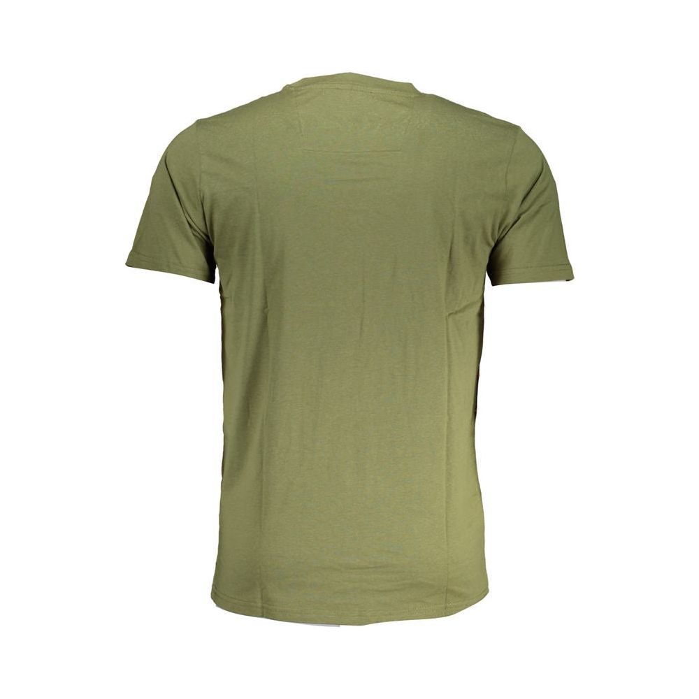 Cavalli Class Green Cotton T-Shirt green-cotton-t-shirt-90