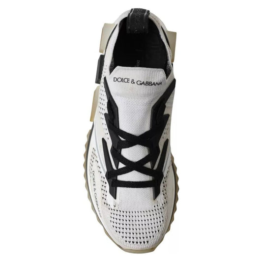 White Black Mesh Rubber Men Sorrento Sneakers Shoes