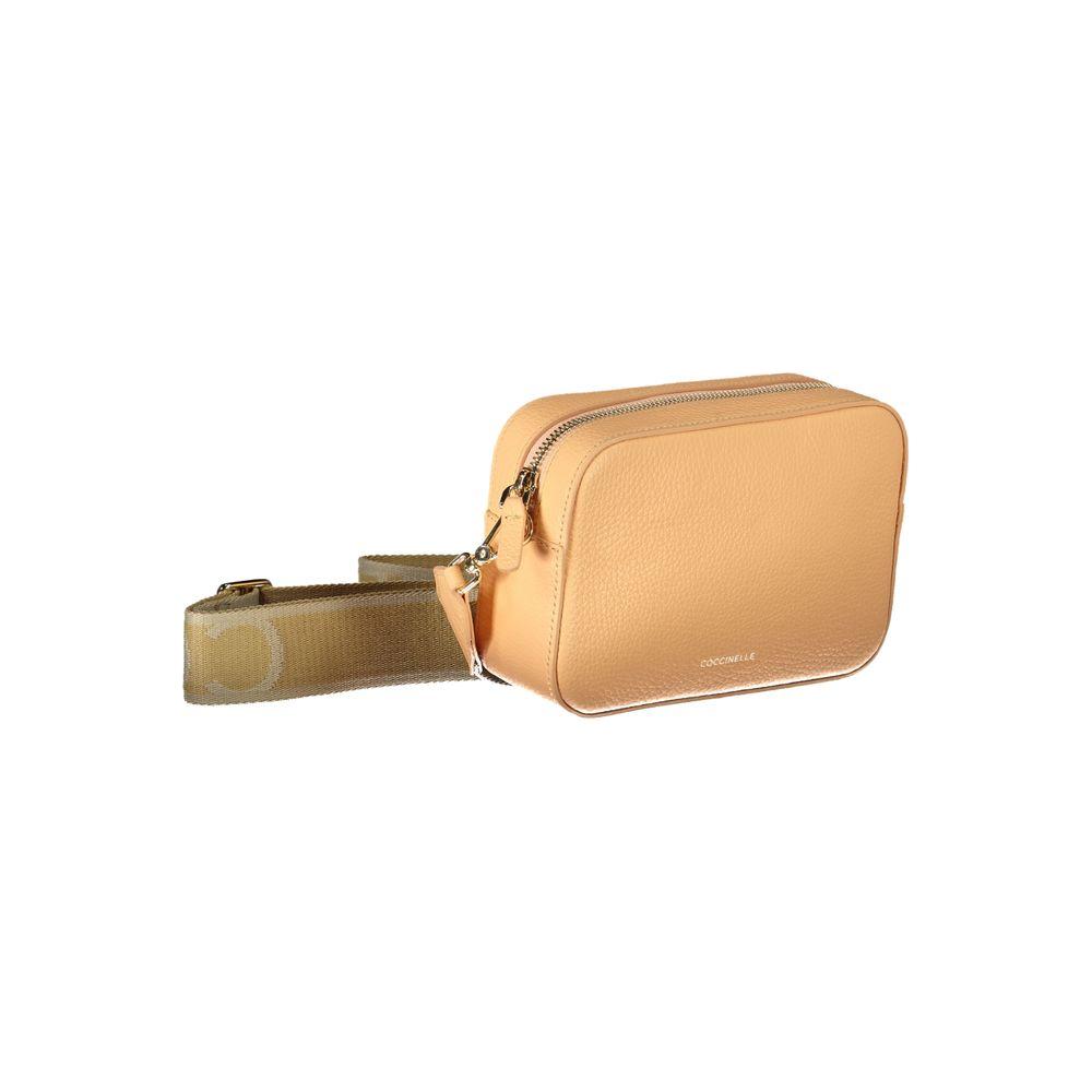 Coccinelle Orange Leather Handbag orange-leather-handbag-1