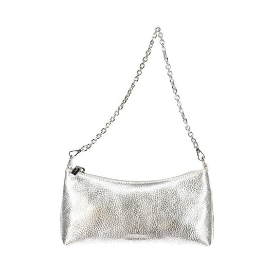 Coccinelle | Silver Leather Handbag| McRichard Designer Brands   