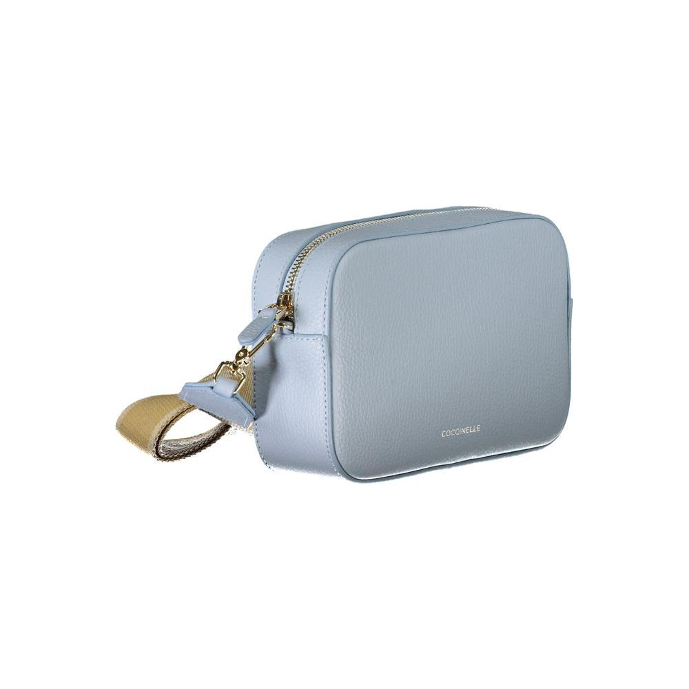 Coccinelle Light Blue Leather Handbag light-blue-leather-handbag-1