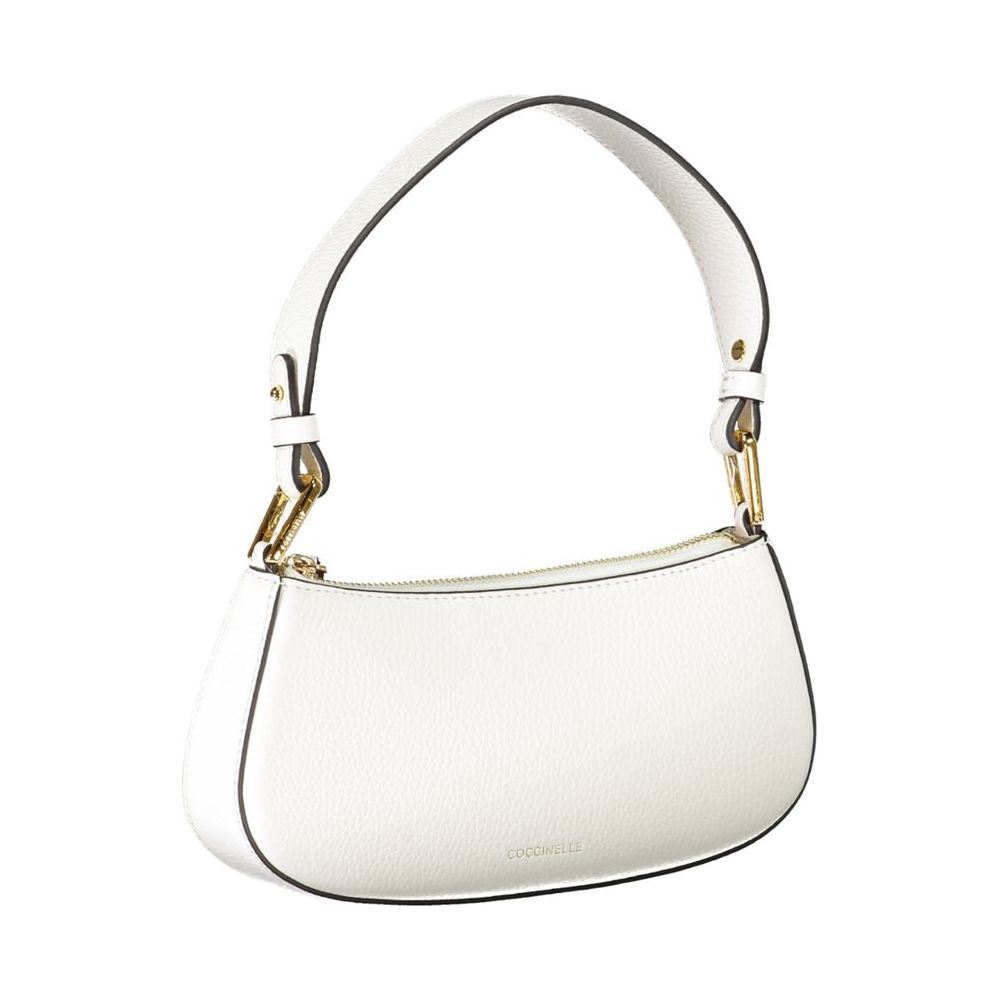 Coccinelle White Leather Handbag white-leather-handbag-9