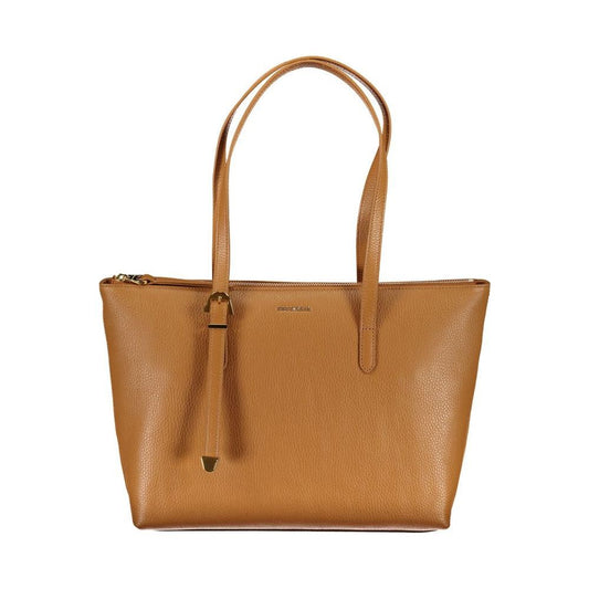 Coccinelle Brown Leather Handbag brown-leather-handbag-2