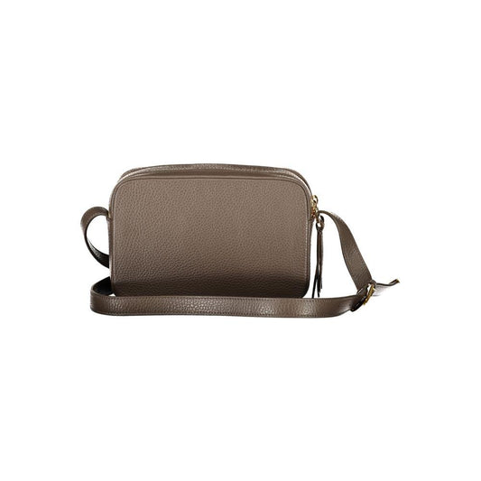 Coccinelle Brown Leather Handbag brown-leather-handbag-8