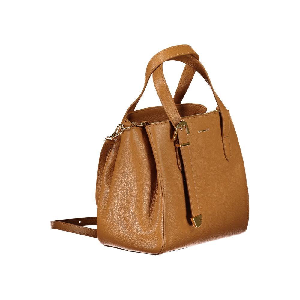 Coccinelle Brown Leather Handbag brown-leather-handbag-7