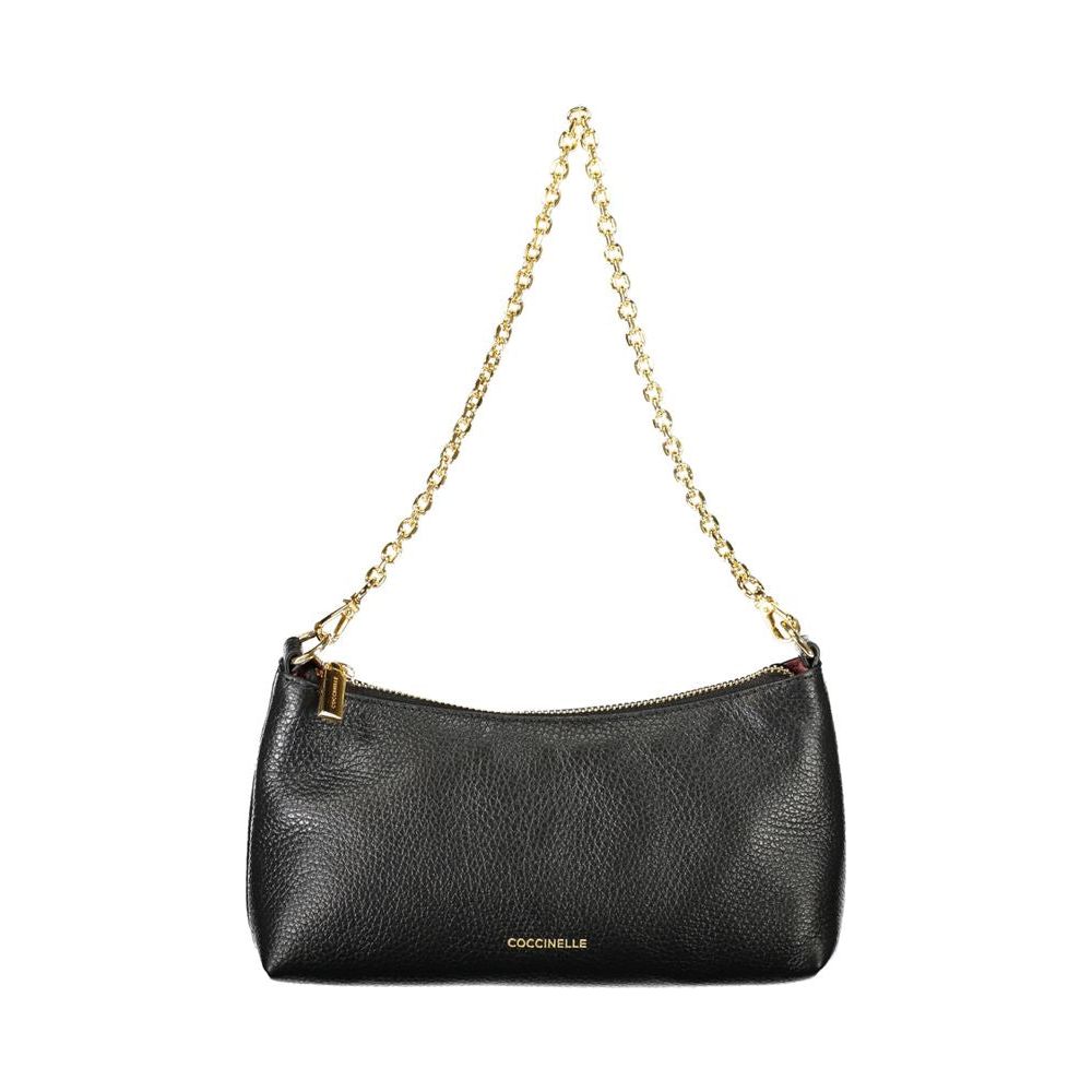 Coccinelle Black Leather Handbag black-leather-handbag-14