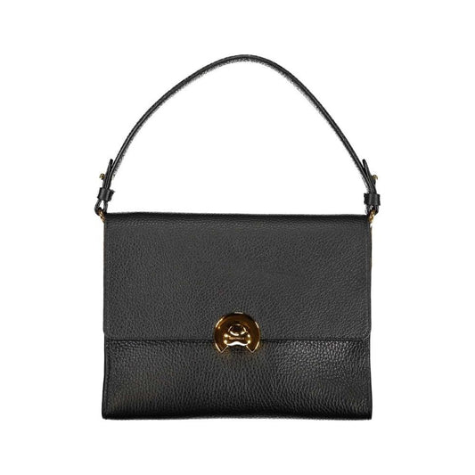 Coccinelle Black Leather Handbag black-leather-handbag-8