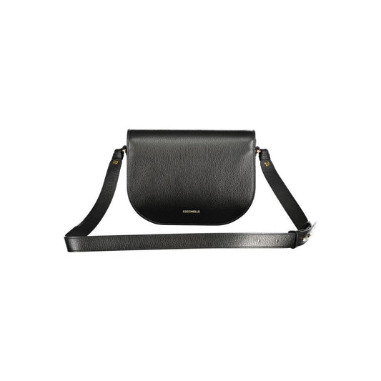 Coccinelle Black Leather Handbag black-leather-handbag-17