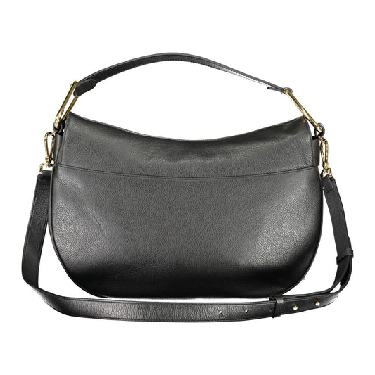 Coccinelle | Chic Black Leather Shoulder Bag| McRichard Designer Brands   