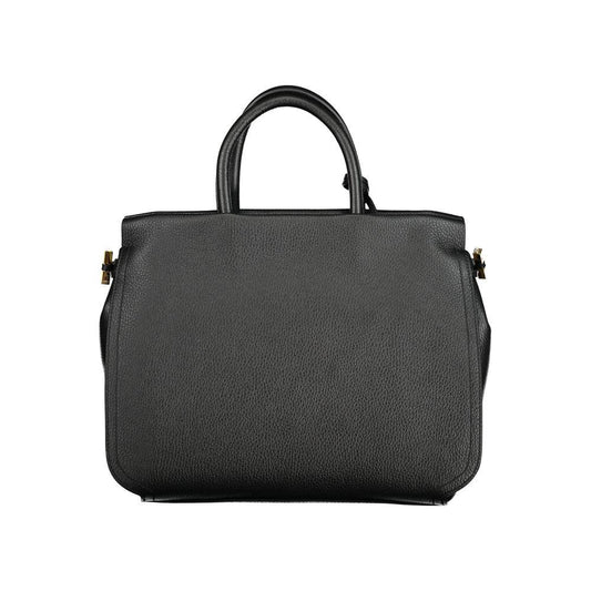Coccinelle Black Leather Handbag black-leather-handbag-2