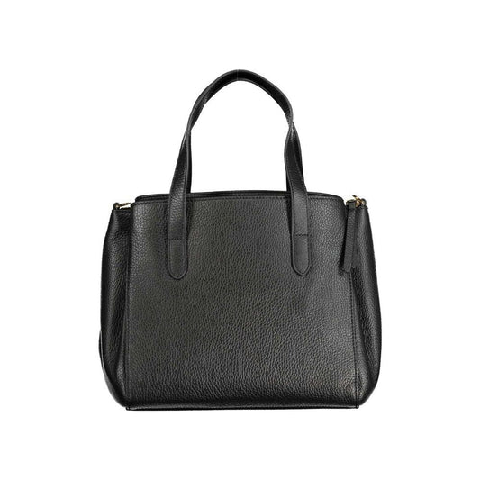 Coccinelle Black Leather Handbag black-leather-handbag-6