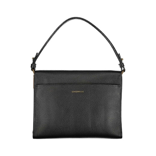 Coccinelle Black Leather Handbag black-leather-handbag-8