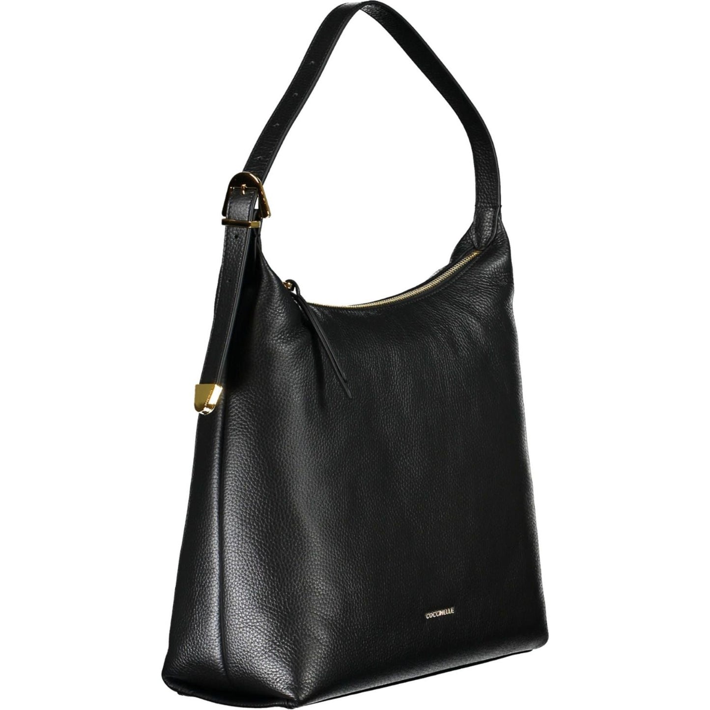 Coccinelle Elegant Black Leather Shoulder Bag elegant-black-leather-shoulder-bag-3