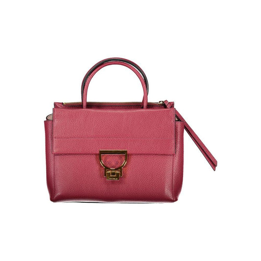 Coccinelle Red Leather Handbag red-leather-handbag-9