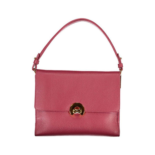 Coccinelle Red Leather Handbag red-leather-handbag-3