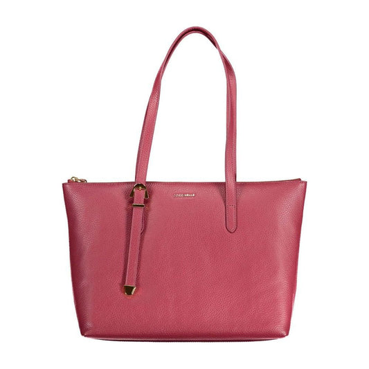 Coccinelle Red Leather Handbag red-leather-handbag-5