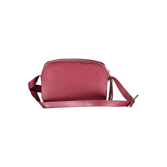 Coccinelle Red Leather Handbag red-leather-handbag-6