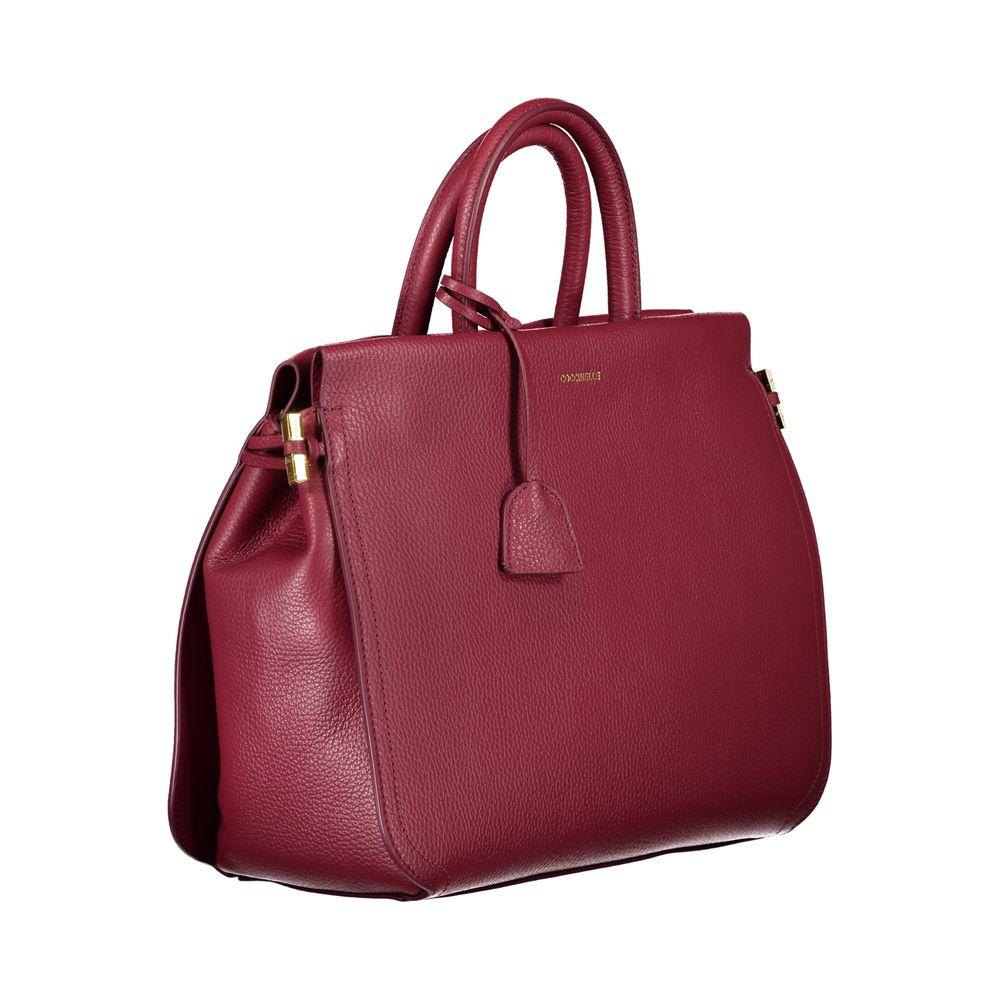 Coccinelle Red Leather Handbag red-leather-handbag-10