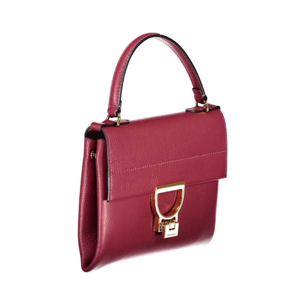 Coccinelle Red Leather Handbag red-leather-handbag-7