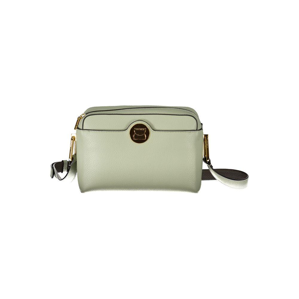 Coccinelle Green Leather Handbag green-leather-handbag-7