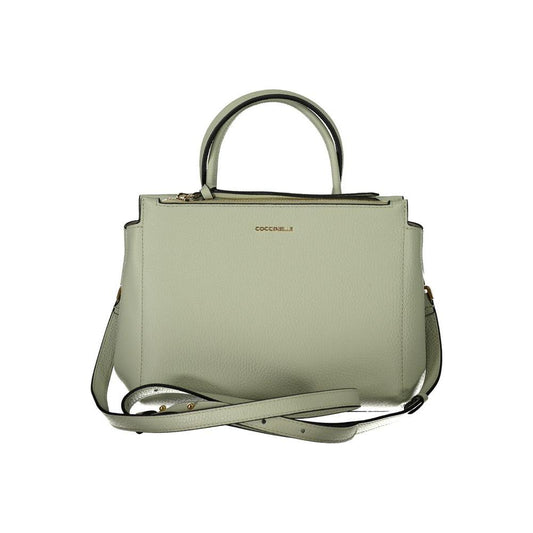 Coccinelle Green Leather Handbag green-leather-handbag-10
