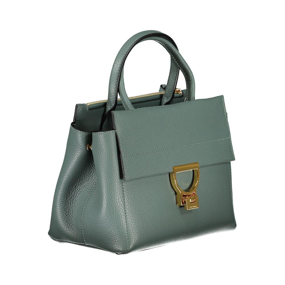 Coccinelle Green Leather Handbag green-leather-handbag-1