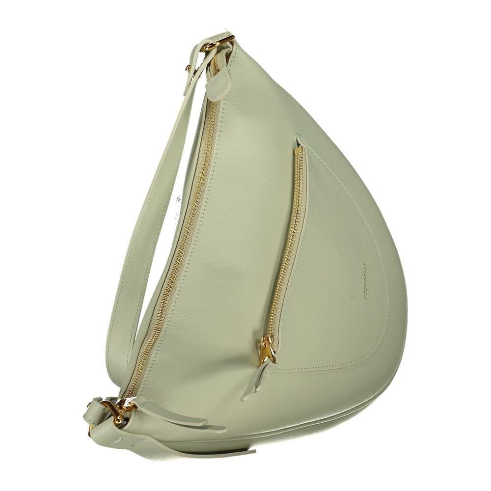 Coccinelle Green Leather Handbag green-leather-handbag-15