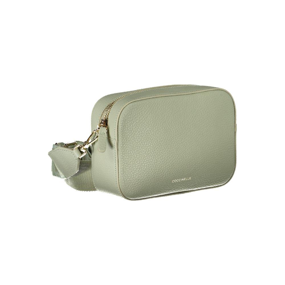 Coccinelle Green Leather Handbag green-leather-handbag-13