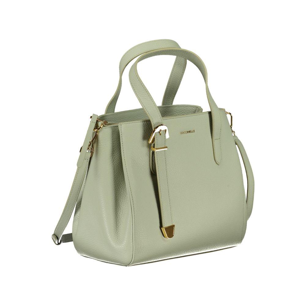 Coccinelle Green Leather Handbag green-leather-handbag-14