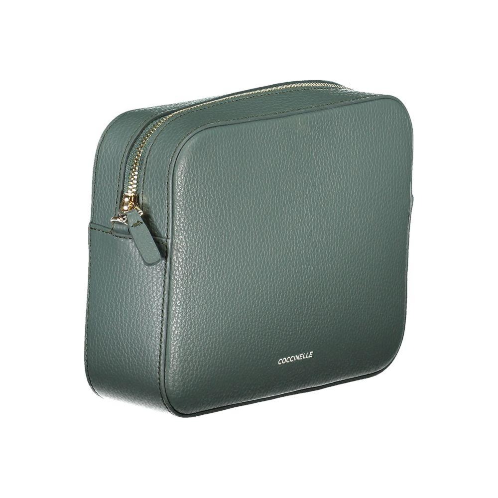 Coccinelle Green Leather Handbag green-leather-handbag-17